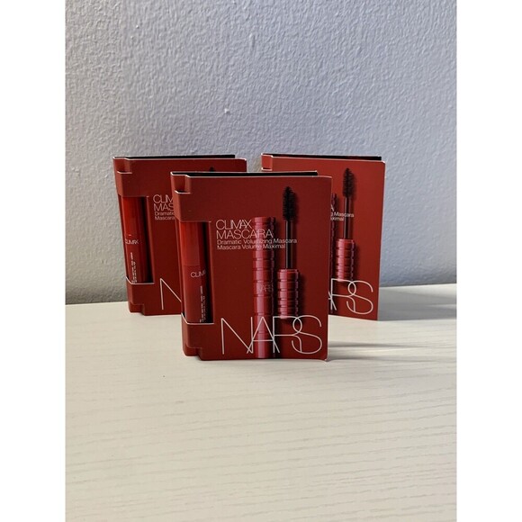 3 X NARS Climax Mascara in Explicit Black 0.06 oz / 1.8g Sample Size NEW - Picture 2 of 7